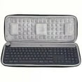thumbnail image 1 of 1 black hard shell keyboard case for Logitech Craft wireless keyboard hard storage box (keyboard not included), 1 of 5