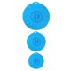 thumbnail image 4 of 3pcs Silicone Stretch Bowl Covers for Food Preservation, Microwave Use & Easy Sealing Kitchen Tool, No Spill, 4 of 5
