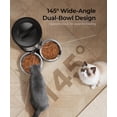 thumbnail image 5 of Tolobeve Automatic Cat Feeder for 2 Cats, 2-Way Splitter Timed Cat Dry Food Dispenser with 2 Bowls, 5 of 10