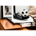 thumbnail image 2 of Ceramic Soccer Ball and Cleats Salt and Pepper Shakers, 2 of 3