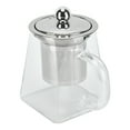 thumbnail image 3 of Tetera De Vidrio, Tetera De Vidrio Transparente, Tetera Resistente Al Calor, Tetera Apta Para Estufa, Jarra Infusora De Té, Tetera Con Filtro De Malla Extraifle Para Hotel DE, 3 of 7