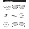 thumbnail image 2 of Gafas de Sol BIRCEN Polarizadas con Protección UV400 y Armazón de Aluminio-Magnesio, 2 of 6