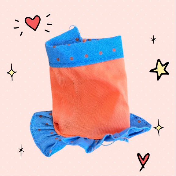 Lol Surprise doll OMG Bartz Doll Genuine Clothing Orange Blue Skirt Short Mini