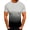 Gray, variant on VANLOFE Men's Tees Men Short Sleeve Printing Round Neck Pullover T Shirt Blouse Short Sleeve for Mens Orange