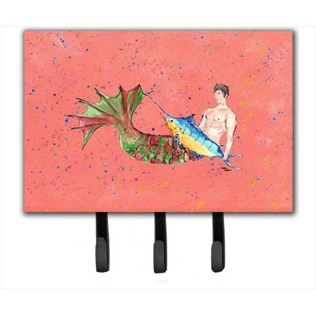 Carolines Treasures 8348TH68 6 x 9 In. Merman Leash or Key Holder
