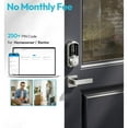 thumbnail image 5 of Veise Smart Lock with 2 Lever Handle Set, App Control Keyless Entry Deadbolt, Electronic Keypad, 5 of 8