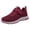 Red, variant on XIMIN Men Running Shoes - Breathable Mesh Casual Sneakers, Adjustable Athletic Walking Gym Tennis Shoes for Daily Wear