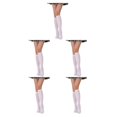 thumbnail image 3 of Sonducket Calcetines a rayas hasta el muslo por encima de la rodilla, calcetería cálida, juegos deportivos, calentadores de piernas, Día de San Type2 Sonducket CBP379968, 3 of 4