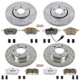 thumbnail image 3 of Power Stop Front and Rear Z26 Street Warrior Brake Pad and Rotor Kit K899-26, 3 of 9