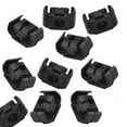 thumbnail image 6 of 10 Pcs Double Brake Line Clips Clamps Black for 5mm (3/16") Brake Pipe, 6 of 7