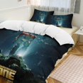 thumbnail image 6 of Transformers 3-Piece Comforter Set for Bedroom, Transformers Bedding Set for Kids Adults, Soft Microfiber Duvet Cover Set with Zipper Closure, 1 Duvet Cover + 2 Pillow Covers, 6 of 8