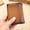 Coffee1, variant on Men's wallet genuine leather short tri-fold wallet leather RFID Wallet purse