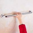 thumbnail image 6 of Bathroom Handicap Safety Grab Bar, 15.7 Inch Length, 0.7 Inch Diameter, Stainless Steel, 6 of 12