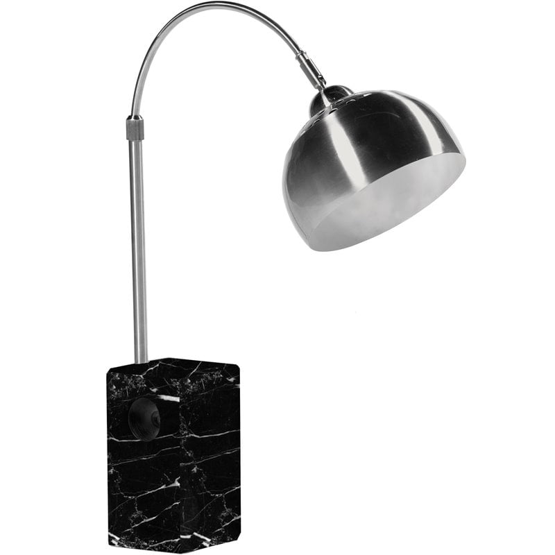 Pangea Home TL BLK Sara Marble Table Lamp Black