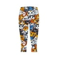 thumbnail image 6 of QATAINLAV Womens Leggings 2025 Fashion Cat Graphic Capri Pants Running Yoga Compression Slim Fit Soft Cropped Trousers Multicolor XXL Mother's Day Gifts, 6 of 8