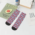 thumbnail image 7 of Fuzoiu Cartoon Crabs Print Adult Socks, Crew Moisture-wicking Socks, Unisex Cushion Crew Socks,Casual Sports Ankle Socks, 7 of 7