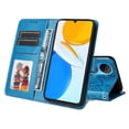 thumbnail image 4 of Funda tipo cartera GANGXUN para Honor X7 , diseño girasol, cuero PU, soporte, cierre magnético, tarjetero, 4 of 5