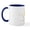 White/Navy Inside, variant on CafePress - Just Alaska Gold Stars Mug - 11 oz Ceramic Mug - Novelty Coffee Tea Cup