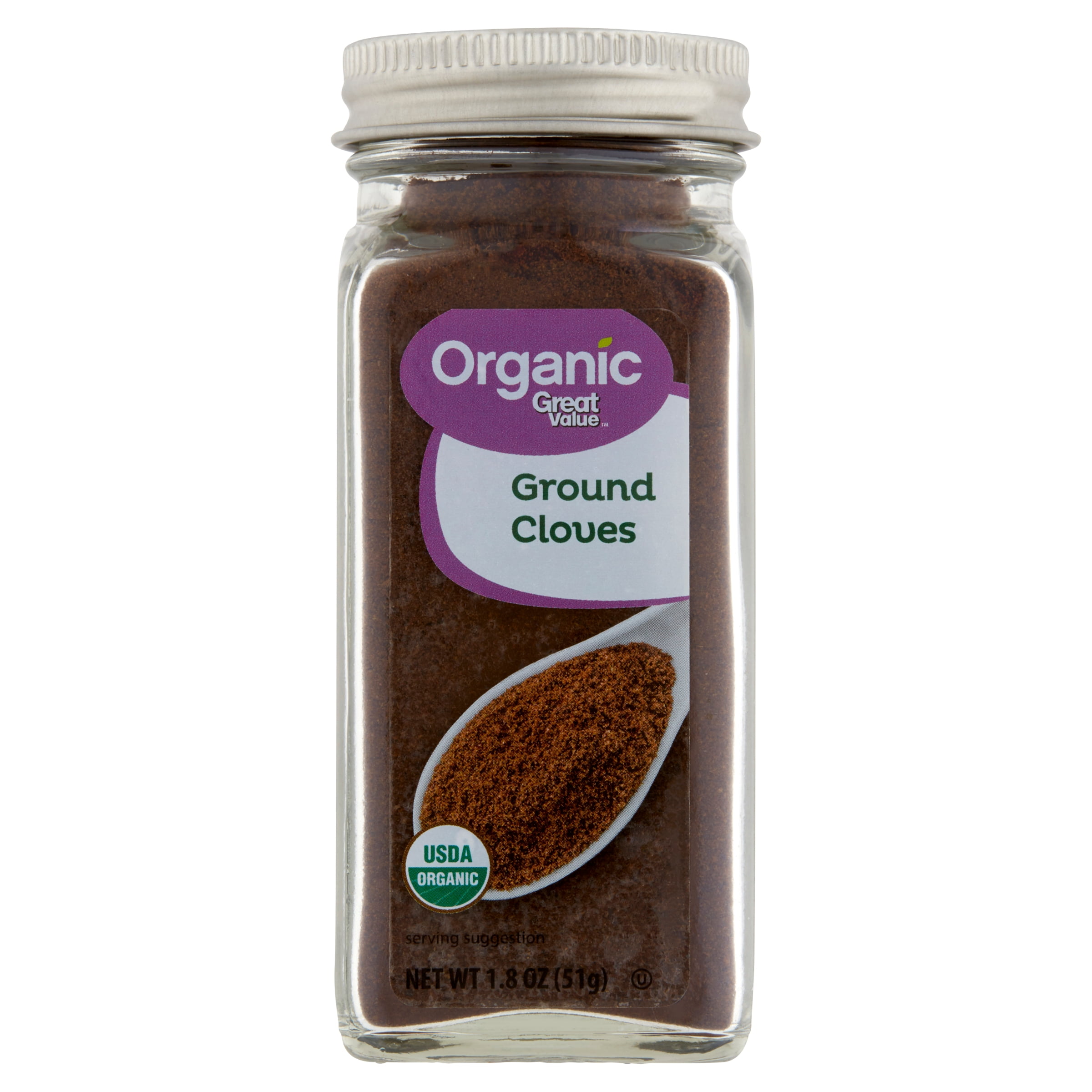 Great Value Organic Ground Cloves, 1.8 oz