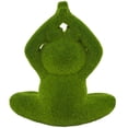 thumbnail image 6 of DecMode 13"W, 15"H Magnesium Oxide Eclectic Garden Sculpture, Green, 1-Piece, 6 of 7