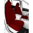 thumbnail image 2 of CalTrend Front Buckets O.E. Velour Seat Covers for 2007-2011 Toyota Camry - TY395-02RS Red Monarch Insert with Classic Trim, 2 of 3