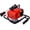 Red + Steel, variant on Powerful 2.7HP 63cc Gas-Powered Post Hole Digger for Fence Posts and Tree Planting - 3/4 Shaft Auger Digging Drill, Red Aluminum