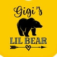 thumbnail image 4 of Inktastic Gigi Lil Bear Grandson Boys Baby Bib, 4 of 4