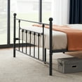 VECELO Metal Bed Platform Frame with Headboard and Footboard, Mattress