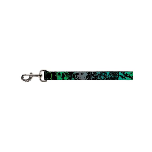 Scary Zombie Faces Haunted House Collage Fun Animal Pet Dog Cat Leash