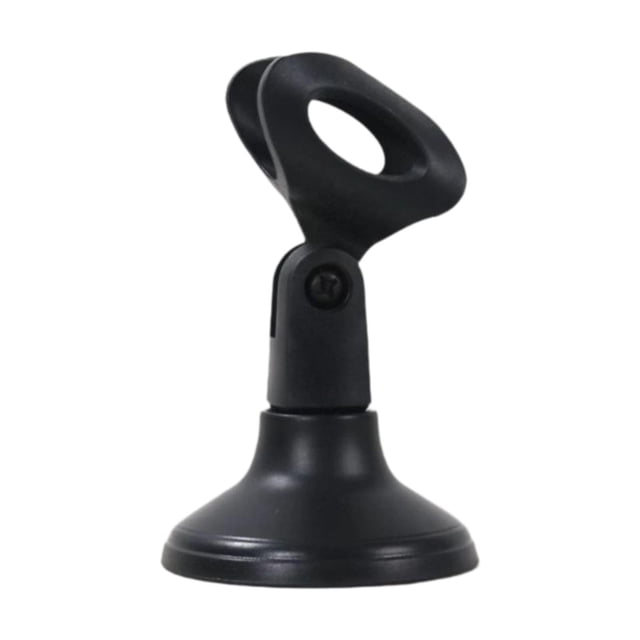 HILABEE Desktop Microphone Stand Microphone Stand with Mic Clip for Table Desk Party A