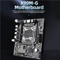 thumbnail image 3 of X99M-G Placa Base De Computadora M-Atx Ddr4 128G Usb 2,0/3,0 Sata 2,0/3,0 M.2 Wifi Soporte De Placa Base Para Lga 2011-3 V3/V4 Series Cpu Cateissary EL013007-00, 3 of 6