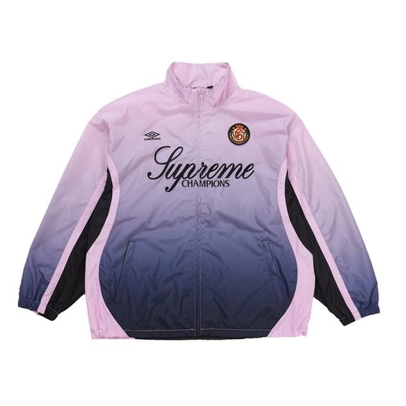 Supreme Men's Umbro Gradient Track Jacket Pink, from StockX