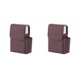 thumbnail image 1 of jesticaly Easy To Close And Open PU Cigarette Case For Business Cards Business Card Case Cigarette Cases Woven brown 2Set, 1 of 6