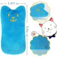thumbnail image 3 of 10 piezas de juguete de peluche, juguete de hierba gatera, cojín de valeriana para gato, almohada interactiva para gatos, masticar y limpiar dientes, juguetes de interior para gatos y gatitos, 3 of 5