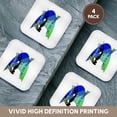 thumbnail image 6 of 3drose, Freestyle Kitesurfer Be up with the Boards Fun Pun 1, Set of 4 Coasters - Soft, 6 of 7