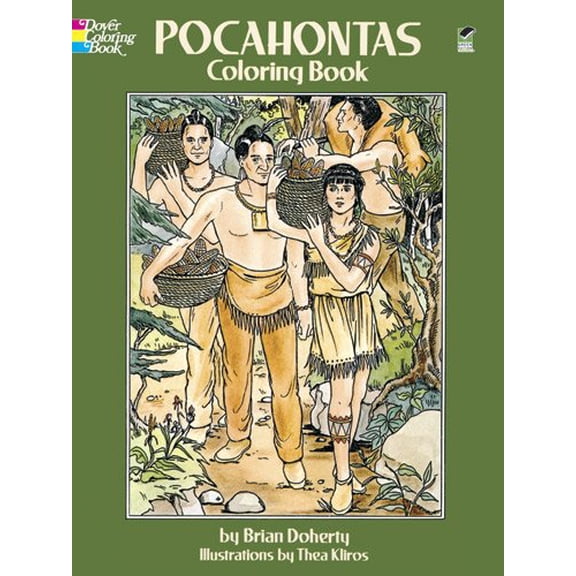 Pre-Owned Pocahontas Coloring Book (Paperback) 0486280403 9780486280400