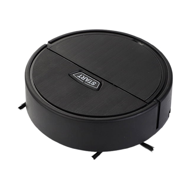 Penkiiy Intelligent Sweeping Robot, 3 in 1 Automatic Intelligent Sweeping Robot Vacuum Cleaner, USB Rechargeable Mini Lazy Charging Automatic Cleaner, for Household Sofa Bedroom