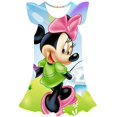 thumbnail image 1 of Niñas Mickey Minnie vestido dibujos animados ratón princesa vestido niños disfraz 3D Mickey Fancy 1-10 años cumpleaños fiesta vestido niño ropa 4T Gao Jinjia LED, 1 of 2