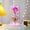Pink, variant on Deeceymbur LED Night Light Preserved Rose in Glass Dome with Butterflies Starry Sky Base Romantic Glowing Decor Gift for Women Valentine Birthday