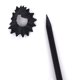 thumbnail image 4 of Juego de 12 lápices de madera negros de alta calidad, adecuados para dibujar, hacer bocetos, grafitis, artículos de oficina y estudio, 4 of 4