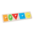 thumbnail image 2 of Xuanheng Puzzles Montessori Toys Sorting Five Holes Rectangle, 2 of 7