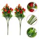 thumbnail image 5 of CRAFTHROU 3Ud Ramo Falso De Fresas En Material PVC Para De Hogar Y Eventos, 5 of 8