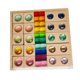 thumbnail image 5 of Juego de bloques de madera acrílica, cubos de construcción, juguete de construcción brillante, juego de apilamiento de arcoíris, juguete apilable para, 5 of 9
