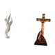 thumbnail image 5 of Escultura De Pluma Religiosa Moderna, Estatua Católica Sagrada, Artesanía De Resina, Figura Decorativa Para Chimenea, Oficina, Armario, Mesa., 5 of 8