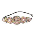 thumbnail image 2 of Zhaomeidaxi Rhinestone Beaded Elastic Headband, Fashionable Handmade Crystal Beaded Elastic hairbands Lady Women Girls Hair Jewelry Accessories, 2 of 8