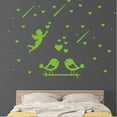 thumbnail image 4 of Vikakiooze Home Decor Under $5, Valentine's Day Luminous Sticker Fluorescent Sticker DIY Cartoon Wall Sticker, 4 of 5