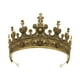 thumbnail image 4 of Tocado de corona de rey para hombre, tocado para bandas, fiestas temáticas, Halloween y Oro oscuro, 4 of 7