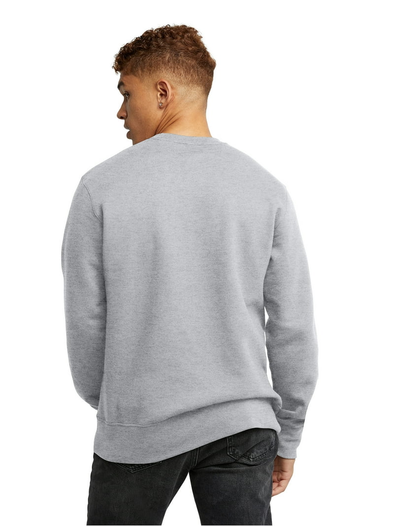 Hanes Men's Originals Midweight Fleece Crewneck Sweatshirt, Sizes