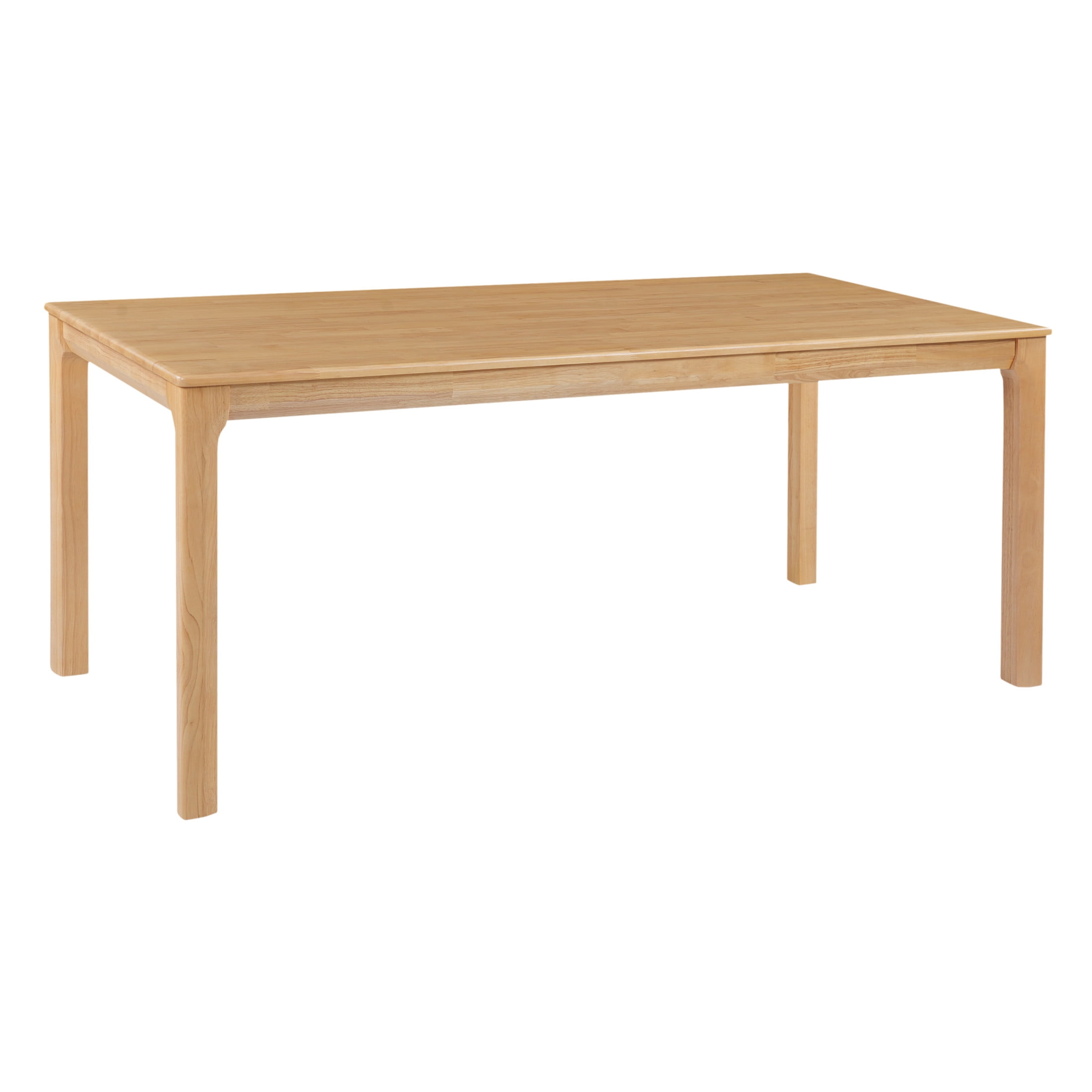 Christopher Knight Home 70" Minimalist Modern Rubberwood Rectangular Dining Table for 6-8, Natural
