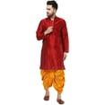 thumbnail image 1 of Mens Bollywood Style Indian Handmade Silk Blend Ethnic Party Wear Dhoti Kurta, 1 of 1
